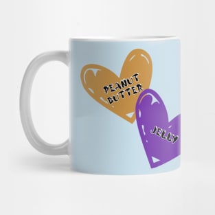 Peanut Butter and Jelly #PB and J Mug